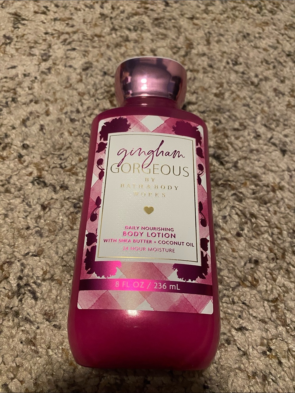 Bath & Body Works Pink Gingham Gorgeous Daily Nourishing Body Lotion